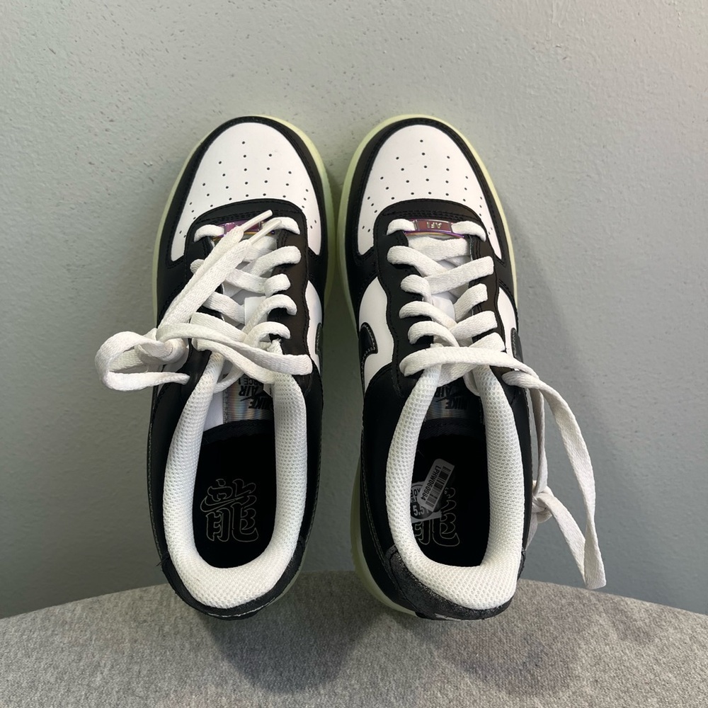 Nike Boys Air Force 1 LV8 (GS) Year Of The Dragon Size 5.5/Women 7 FZ5529-103 - Picture 8 of 10